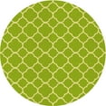 thumbnail image 1 of Ahgly Company Machine Washable Indoor Round Transitional Pistachio Green Area Rugs, 5' Round, 1 of 1