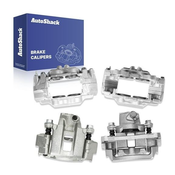 AutoShack Front & Rear Brake Calipers Replacement for 2007-2014 Toyota FJ Cruiser 2003-2009 Toyota 4Runner 4-PC Set