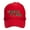 Red, variant on Christmas Santa Claus Embroidered Foam Cap - White OSFM