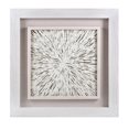 thumbnail image 1 of IMAX 11956 Dalia Dimensional Wall Art, White, 1 of 1