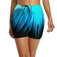 thumbnail image 2 of ibiyuan Womens Swim Shorts High Waisted Polka Dot Bathing Suit Bottoms Swimsuit Boy Shorts Swimwear Bikini Board Shorts, 2 of 8