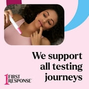 First Response Comfort Check Pregnancy Test, Early Result and Test Strips, 8 Count