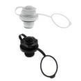 thumbnail image 1 of 2 piezas / paquete de válvula de aire / tapones de rosca para bote inflable, botes de pesca, cama de aire para balsa, exterior, negro y blanc Cola Válvula de aire inflable, 1 of 8