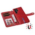 thumbnail image 4 of KT Leather Case Gift compatible Samsung Galaxy S23 Ultra Case Leather Detachable Phone Wallet Shell, 4 of 5