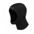 thumbnail image 2 of Kozart 1/3mm Neoprene Diving Hood Full Face Mask Warm Swimming Cap Wetsuit Hooded for Men & Women Water Sports, 2 of 7