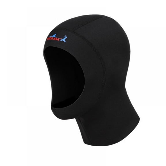 Magazine 1mm/3mm Neoprene Scuba Diving Cap With Shoulder Snorkeling Equipment Hat Hood Neck Cover Winter Swim Warm Wetsuit Protect Hair