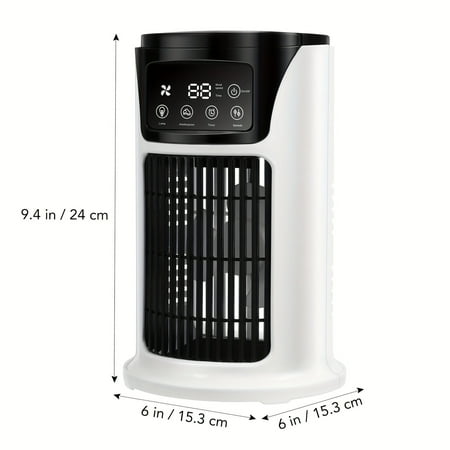 

ZCNGSS 3-In-1 Portable Air Conditioner Humidifier Atmosphere Light And Fan - USB Powered Suitable for Office And Use