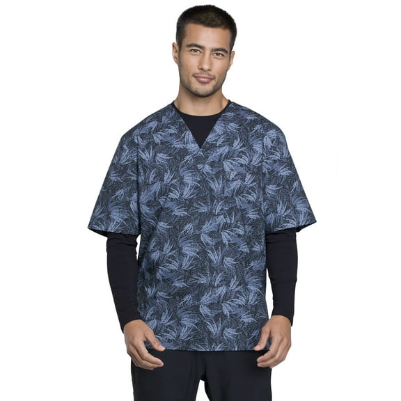 Cherokee Prints Men Scrubs Top V-Neck CK675
