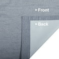 thumbnail image 5 of Lanco Blue Blackout Curtain 84 Inches Long , Set of 2 Panels , 52x84 Inch , Room Darkening Curtains for Living Room , Grommet Curtains, 5 of 5