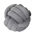 thumbnail image 3 of Luzkey 7.8inch Knot Ball Throw Pillow Round Multipurpose Decorative Filled with PP Cotton for Living Room Lightweight, 3 of 8