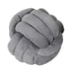 thumbnail image 3 of Almohada de felpa con forma de bola de nudo de 7,8 pulgadas, redonda, multiusos, decorativa, rellena de algodón PP para sala de estar, ligera, 3 of 9
