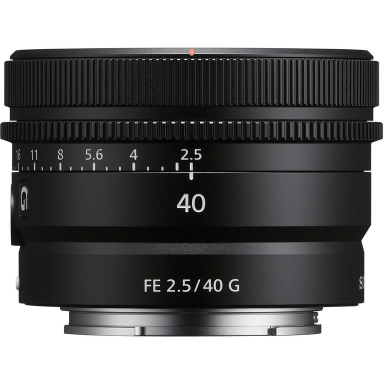 Sony FE 40mm f/2.5 G Lens SEL40F25G - Walmart.com