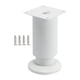 thumbnail image 1 of Patas de soporte para cama, patas de gabinete, soporte de carga, resistentes, ajustables, pies de soporte para muebles para silla, mesa de centro y tocador 120MM, 1 of 9