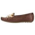 thumbnail image 3 of Roper Womens Lilly Cow Print Moccasins Flats Casual Shoes, 3 of 5