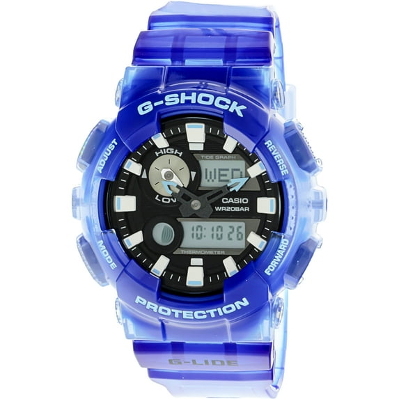 Men's G-Shock GAX100MSA-2A Blue Resin Japanese Quartz Sport Watch