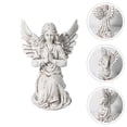 thumbnail image 2 of Shisuyan Statue de Jardin en Résine Statue d'Ange en Résine Blanche Lot de 1 9.9x7.5x5.7in, 2 of 8