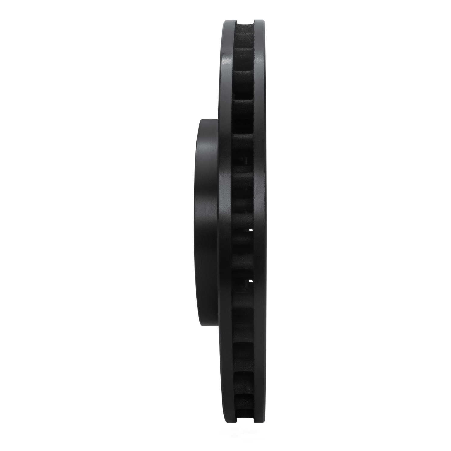 Dynamic Friction Company 633-63186L DFC Brake Rotor - Drilled And Slotted - Black