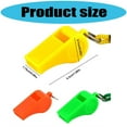 thumbnail image 5 of Zeiwohndc 12Pcs Loud Crisp Sound Whistle Sports and Football Whistles with Lanyard, 5 of 16