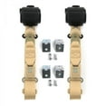 thumbnail image 1 of Tan Retractable Bucket Seat Belt Kit with Bracketry for 1961-1964 Chevy Impala Standard 3 Point - 2 Belts, 1 of 1