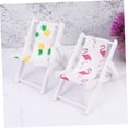 thumbnail image 4 of Minkissy 2 Pcs Tiny Beach Chairs for Home and Office Use, 4 of 8