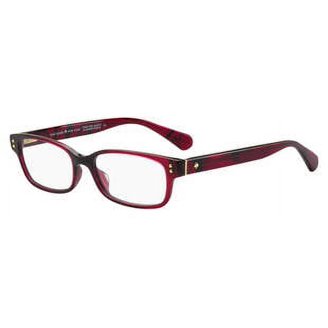 Kate Spade EYEGLASSES KSJERI-0JBW-50 New with case Kate Spade KS Jeri Eyeglasses 0JBW Blue Havana - Walmart.com main image 2