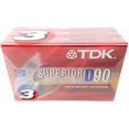 thumbnail image 2 of TDK D90 Cassettes Haute Sortie 90 Minutes IEEE/Type I, Ensemble de (3), 2 of 4