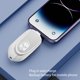 thumbnail image 3 of Mini llavero Power Bank 2 Interfaces de salida Backup Mobile Power 1200mAh (Blanco), 3 of 3