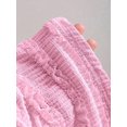 thumbnail image 6 of Pink Ruched Halter Maxi Dress With Adjustable Neck Tie, 6 of 6