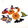 thumbnail image 4 of 100 Piezas Escudo de Resina Hebillas Etiquetas Decorativas Botones para Mano Halloween, 4 of 8
