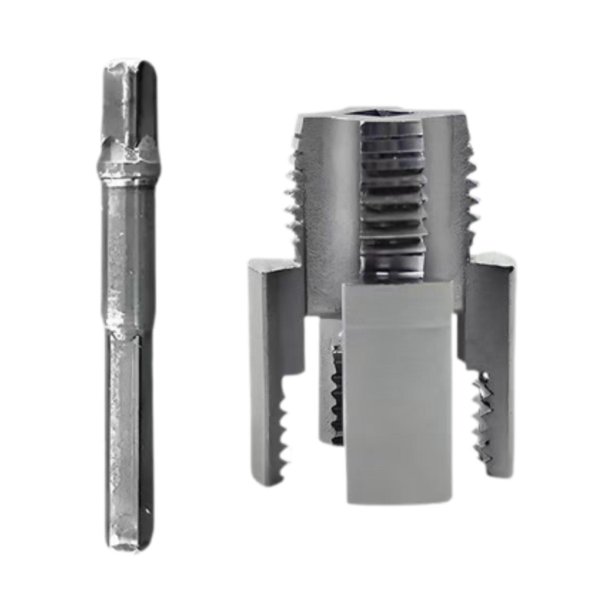 Abridor de roscas de tubos para taladro eléctrico, herramienta profesional de reparación del hogar, vástago hexagonal, mantenimiento de plomería, M25