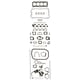 thumbnail image 1 of KIT DE JUNTAS DEL MOTOR AJUSA Galant 1989 al 1992 L4 2.0L, 1 of 3