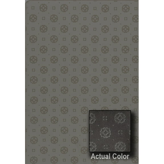 Milliken Imagine Area Rug ASIANA Asiana Charcoal Hoops Rings 5' 4" x 7' 8" Rectangle