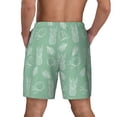 thumbnail image 4 of Uemuo Tropical Pineapple Pattern Mens Swim Trunks Quick Dry Board Shorts with Mesh Lining, Stretch Beach Shorts Quick Dry No-Chafing Board Shorts-X-Large, 4 of 9