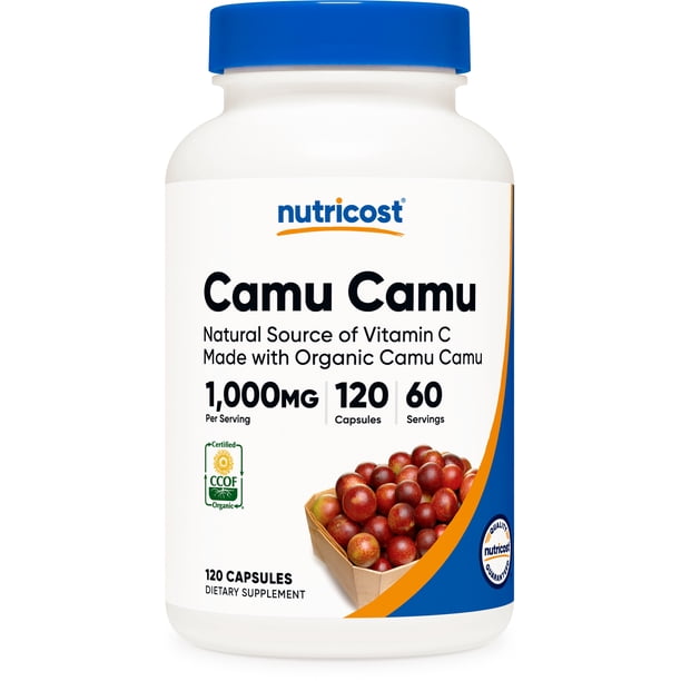 Camu Camu Extract - HIGH Dosage - Vegan - 90 Capsules - Natural Vitamin C