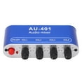 thumbnail image 2 of Mezclador de audio Way, mezclador de audio de 4 entradas y 1 salida, mezclador de audio diseñado con precisión NikouMX herramienta, 2 of 8
