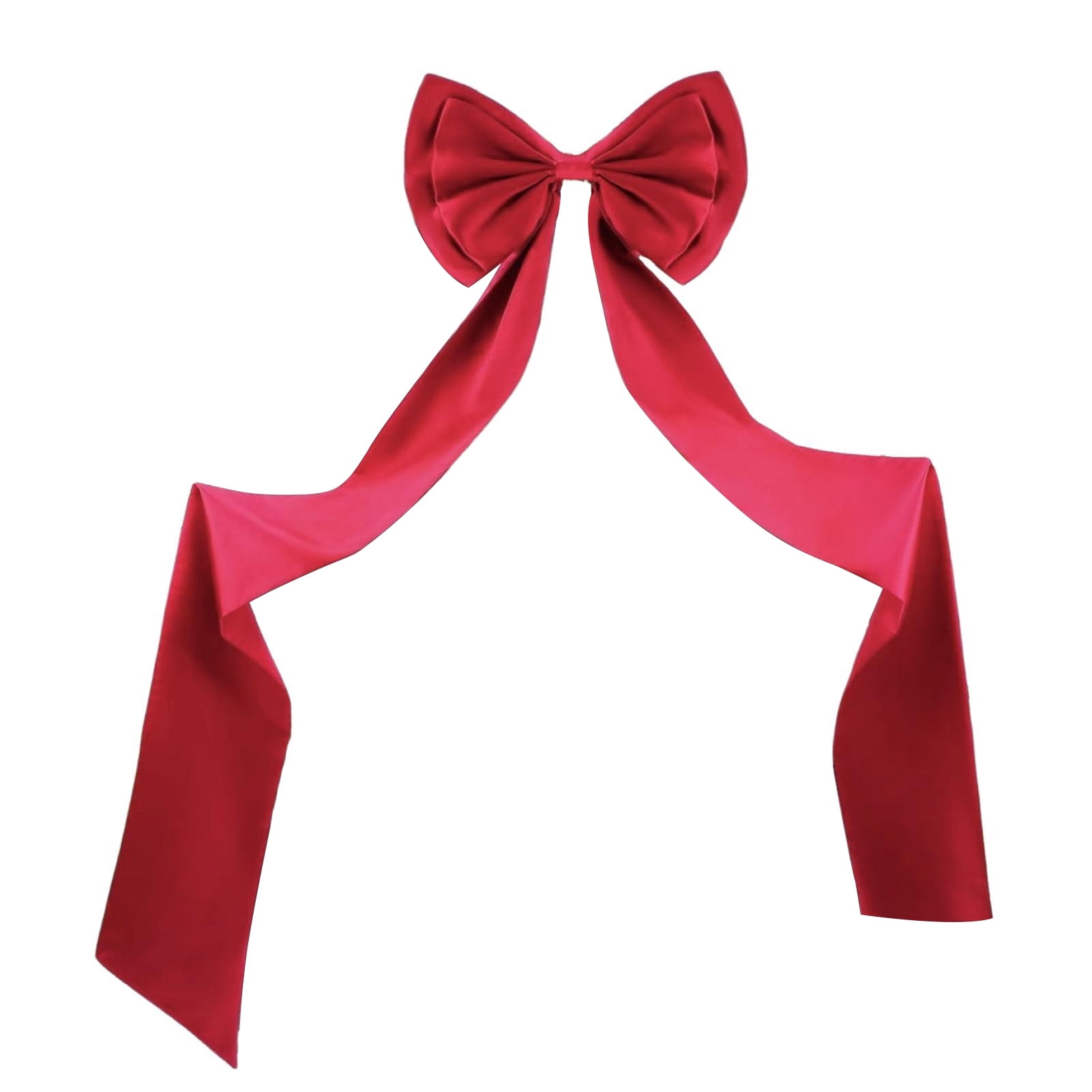 Dserfhy Large Satin Bow for Backdrop 75" x 18" Giant Bow Ribbon Tie for Wedding Engagement Bachelorette Bridal Shower Christmas Room Wall Door Decor