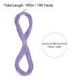 thumbnail image 2 of Uxcell Elastic Cord Heavy Stretch String Rope for Crafting DIY Sewing Hook Straps Camping Tie Down Strap Light Purple 1.5mm x 100m, 2 of 5