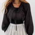thumbnail image 2 of Women's Casual Long Sleeve Cardigan For Everyday Wear Outfits Versatile Solid Color Knit Sweater Comfortable Lightweight Layering Piece Cardigan Sweaters for Women, 2 of 2