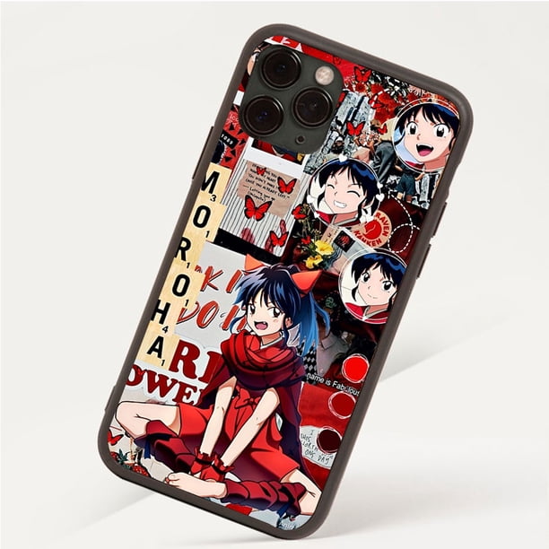 AL-104 Inuyasha Póster Silicona TPU Funda Compatible Con VIVO Y70 V21E V20 V21 V11 Y74S V20I Y76S Y76 Y10 V15 SE Pro Cubierta Suave