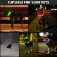 thumbnail image 5 of EONQY Light Up Dog Collar, LED Dog Collar Light USB Rechargeable, 8 Colors Change Glowing Dogs Collar for Small, Medium, Large Dogs, 5 of 8