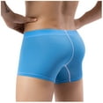thumbnail image 3 of Bixock Boxer Briefs for Men,Men's Underwear Ice Silk Solid Color Pouch Enhanced Breathable Stretch Briefs, 3 of 6