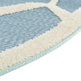 thumbnail image 4 of Rugs.com Aruba Outdoor Collection Rug – 5 Ft Round Blue Low-Pile Rug Perfect For Any Outdoor Space, Kitchens, Dining Rooms, 4 of 8