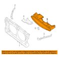 thumbnail image 3 of Front Engine Splash Shield Under Cover For 07-09 Altima & 09-14 Maxima NI1228128, 3 of 5