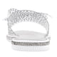 thumbnail image 3 of Sandalias Juicy Couture Yamara para mujer con diamantes de imitación plateados transparentes, 3 of 7