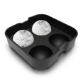 thumbnail image 2 of Molde para hacer bolas de hielo para Whisky, accesorios de barra redonda de ladrillo, molde para hielo de Color negro de alta calidad, herramientas de cocina, herramienta para barr, 2 of 2