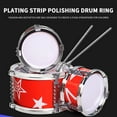 Fridja Toddler Drum Kit Kids Toys Jazz Drum Set 5 Drums With Stools
