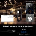 thumbnail image 4 of LEKATO Black Looper Pedal Guitar Looper Pedal with SYNC & Tuner Function Loop Pedal with LED Screen Looper Pedal for Electric Guitar Bass Unlimited Overdubs 3 Loops 18 Minutes Record Time, 4 of 6