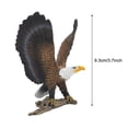 thumbnail image 4 of Mini figura de animal linda en miniatura, micro paisaje, varias figuras para elegir Eagle 1, 4 of 8