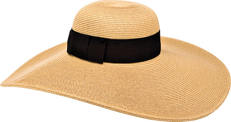 Large Brim Hat Chocolate One 
