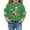 00#Green647, variant on Little Girl's Halloween Graphic Sweatshirt Long Sleeve Crew Neck Pullover Mummy Dinosaur Skeleton Print Kids Top,Red